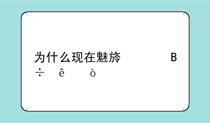 为什么现在魅族没落了？