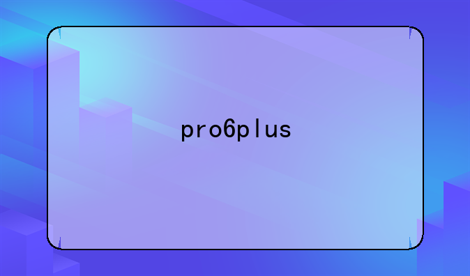 pro6plus