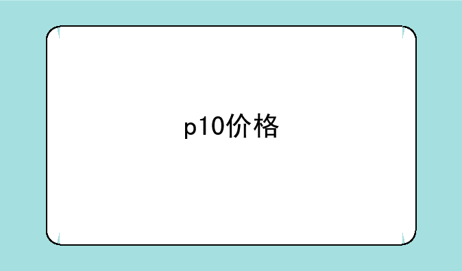 p10价格