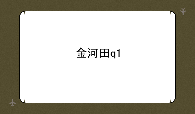 金河田q1