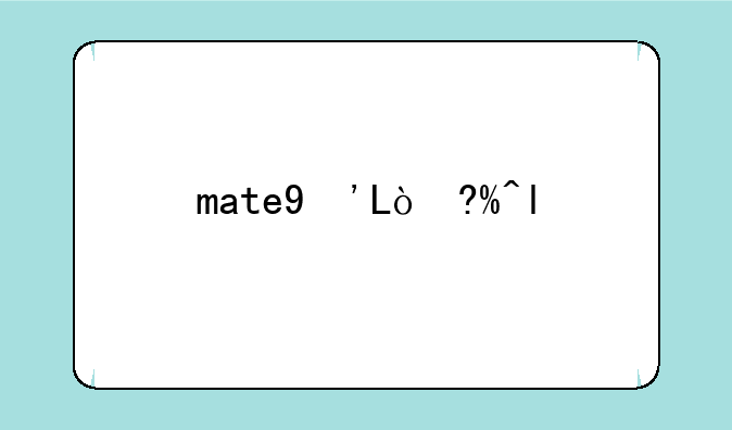 mate9保时捷